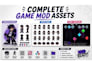 create custom fnf sprite sheets animations game art mods assets character design
